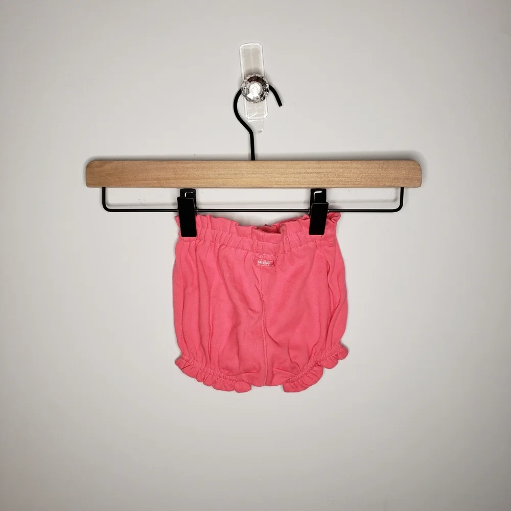 NWT Baby Gap 0-3 Months Bundle 2 Soft Shorts Pink Bubble Shorts & Navy Bloomers